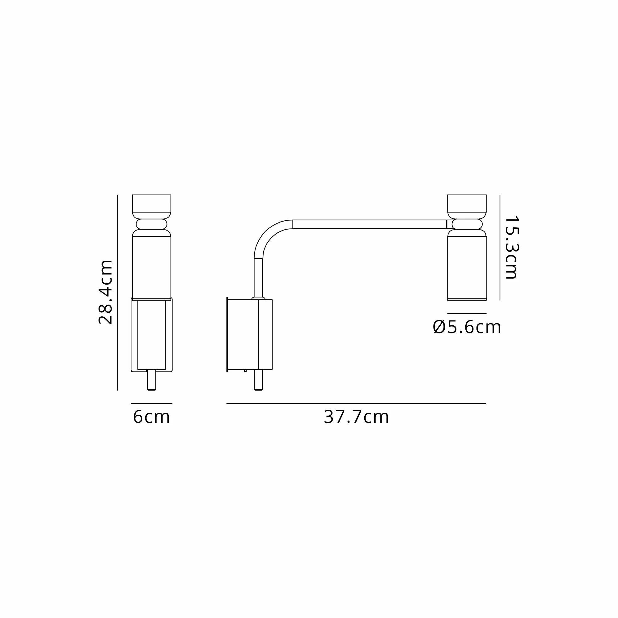 Luminari Wall Lights Mantra Signature Armed Wall Lights